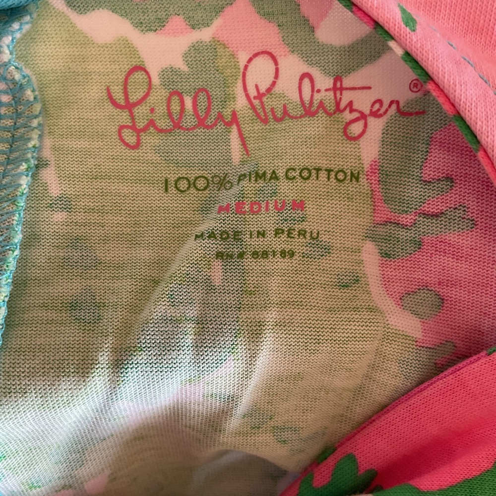 Lilly Pulitzer Palm Big Flirt Floral Print Dress - Picture 5 of 5